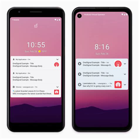 android app is live! (with push notifications) .